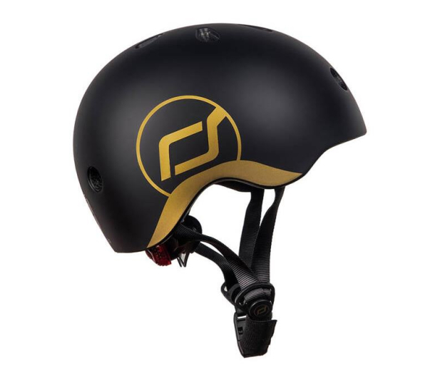 Scoot & Ride Kask Ochronny S-M dla dzieci 3+ Gold - 1021828 - zdjęcie 3